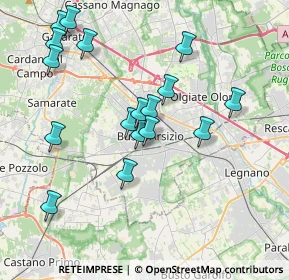 Mappa 21052 Busto Arsizio VA, Italia (3.82118)