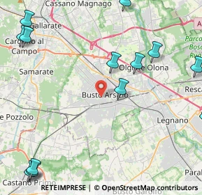 Mappa 21052 Busto Arsizio VA, Italia (6.50733)