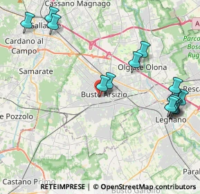 Mappa 21052 Busto Arsizio VA, Italia (4.88467)