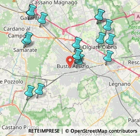 Mappa 21052 Busto Arsizio VA, Italia (4.37)