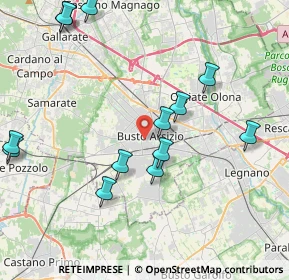 Mappa 21052 Busto Arsizio VA, Italia (4.56769)