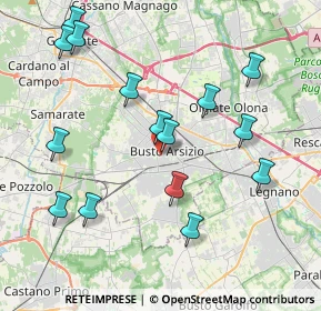 Mappa 21052 Busto Arsizio VA, Italia (4.26267)