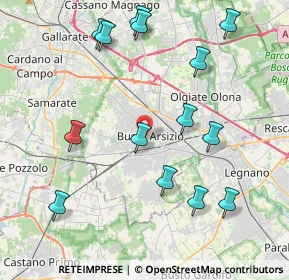 Mappa 21052 Busto Arsizio VA, Italia (4.54143)