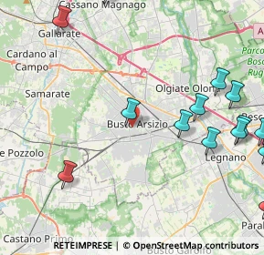 Mappa 21052 Busto Arsizio VA, Italia (5.96563)