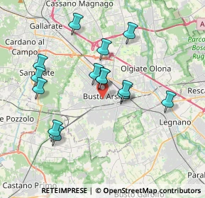 Mappa 21052 Busto Arsizio VA, Italia (3.48357)