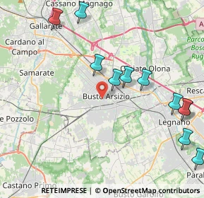 Mappa 21052 Busto Arsizio VA, Italia (5.30167)