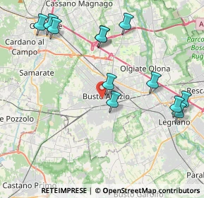 Mappa 21052 Busto Arsizio VA, Italia (4.53417)