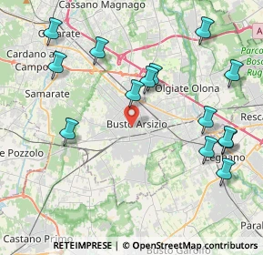 Mappa 21052 Busto Arsizio VA, Italia (4.62571)