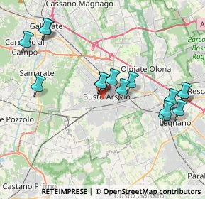 Mappa 21052 Busto Arsizio VA, Italia (4.12133)