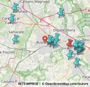 Mappa 21052 Busto Arsizio VA, Italia (4.54421)