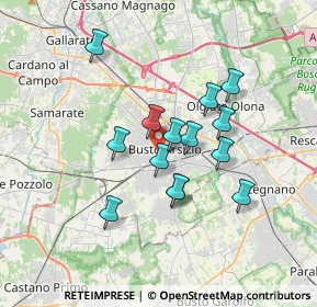 Mappa 21052 Busto Arsizio VA, Italia (2.81286)