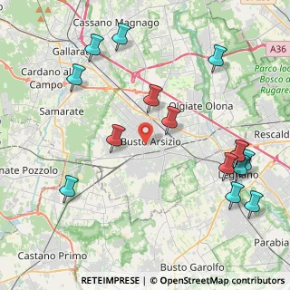 Mappa 21052 Busto Arsizio VA, Italia (5.03267)
