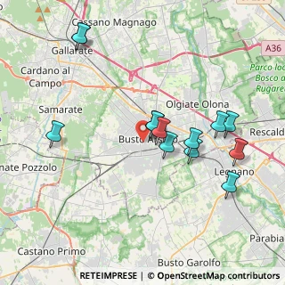 Mappa 21052 Busto Arsizio VA, Italia (3.81846)