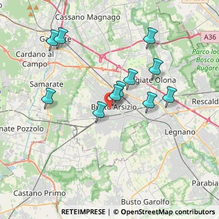 Mappa 21052 Busto Arsizio VA, Italia (3.55545)