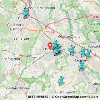Mappa 21052 Busto Arsizio VA, Italia (4.39636)