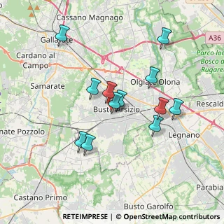 Mappa 21052 Busto Arsizio VA, Italia (3.23583)
