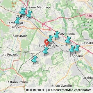 Mappa 21052 Busto Arsizio VA, Italia (4.48273)
