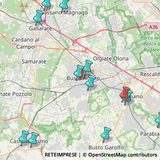 Mappa 21052 Busto Arsizio VA, Italia (5.97917)