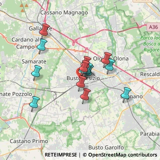 Mappa 21052 Busto Arsizio VA, Italia (2.84929)