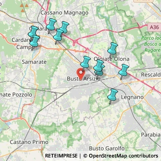 Mappa 21052 Busto Arsizio VA, Italia (4.29917)