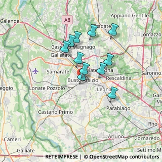Mappa 21052 Busto Arsizio VA, Italia (5.59273)