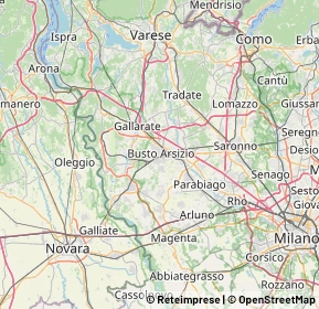 Mappa 21052 Busto Arsizio VA, Italia (7.3485)