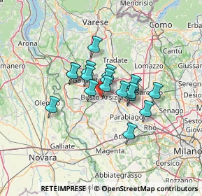 Mappa 21052 Busto Arsizio VA, Italia (8.97833)