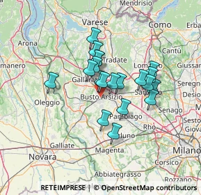 Mappa 21052 Busto Arsizio VA, Italia (10.092)