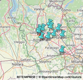 Mappa 21052 Busto Arsizio VA, Italia (8.45364)