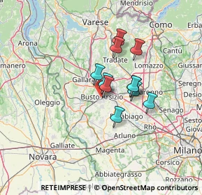 Mappa 21052 Busto Arsizio VA, Italia (9.13273)