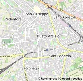 Mappa 21052 Busto Arsizio VA, Italia (1.293)