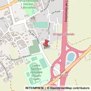 Mappa Via per origgio 112, 21042 Uboldo, Varese (Lombardia)