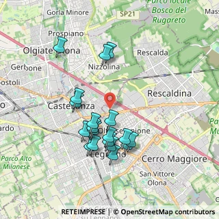 Mappa Via Luigi Boccherini, 20025 Legnano MI, Italia (1.70842)
