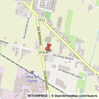 Mappa Via Strada Militare, 13, 35010 Villa del Conte, Padova (Veneto)