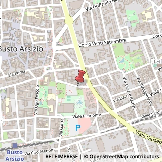 Mappa Via alberto da giussano 9, 21052 Busto Arsizio, Varese (Lombardia)