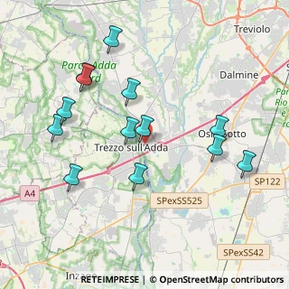 Mappa Via Vittorio Veneto, 24042 Capriate San Gervasio BG, Italia (4.04308)