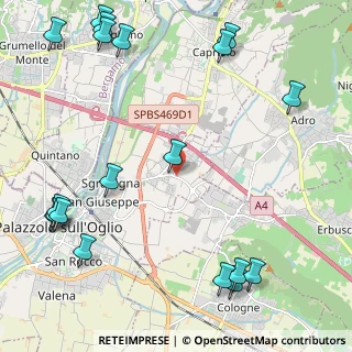 Mappa Via G. B. Vezzoli, 25036 Palazzolo sull'Oglio BS, Italia (3.10842)