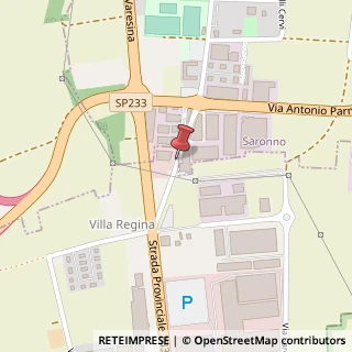 Mappa Via del Maggino, 116A, 21047 Origgio, Varese (Lombardia)