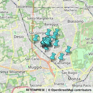 Mappa Piazza Giuseppe Garibaldi, 20035 Lissone MB, Italia (0.673)