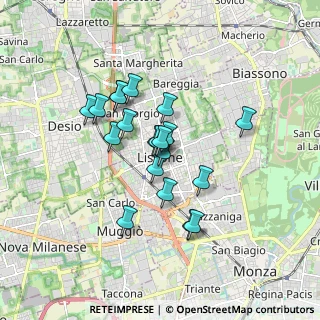 Mappa Via Madonna, 20851 Lissone MB, Italia (1.3195)