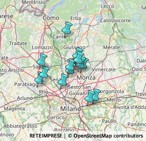 Mappa Via Pietro da Desio, 20832 Desio MB, Italia (9.22692)