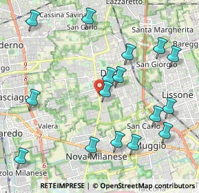 Mappa Via Pietro da Desio, 20832 Desio MB, Italia (2.33625)