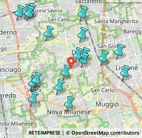 Mappa Via Pietro da Desio, 20832 Desio MB, Italia (2.2225)