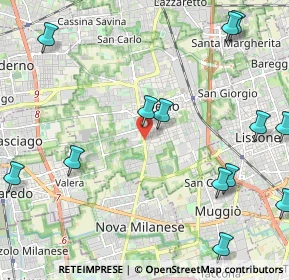 Mappa Via Pietro da Desio, 20832 Desio MB, Italia (2.84692)
