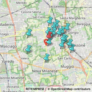 Mappa Via Pietro da Desio, 20832 Desio MB, Italia (1.4595)
