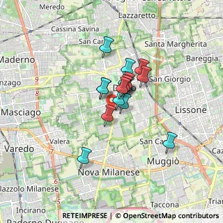 Mappa Via Pietro da Desio, 20832 Desio MB, Italia (1.09)