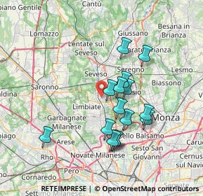 Mappa , 20813 Bovisio-Masciago MB, Italia (6.22533)