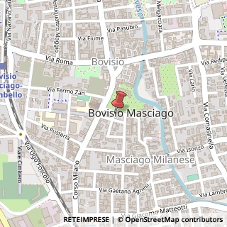 Mappa Via D. Alighieri, 1, 20813 Bovisio-Masciago, Monza e Brianza (Lombardia)