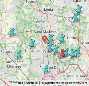 Mappa , 20813 Bovisio-Masciago MB, Italia (4.37071)