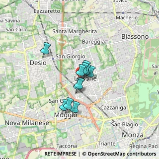 Mappa Via Loreto, 20851 Lissone MB, Italia (1.00818)